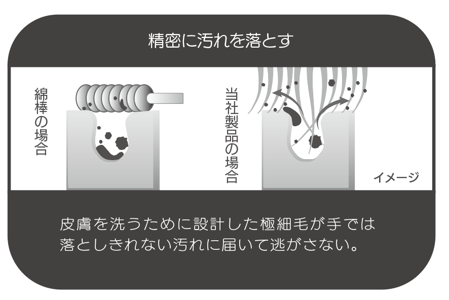 肌衛生ブラシ（50本）